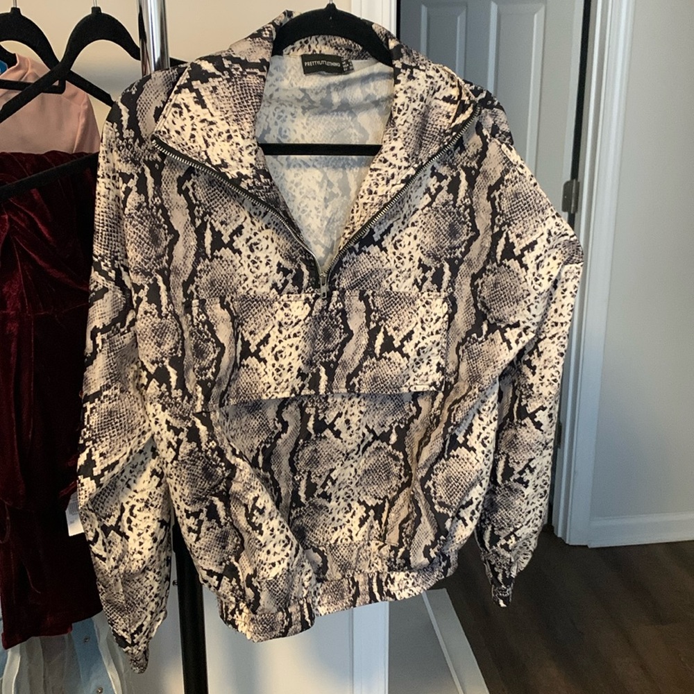 Pretty Little Things reptile windbreaker